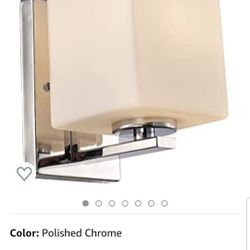 Design House 578484 Karsen Traditional Indoor Wall Light Dimmable Frosted Glass,