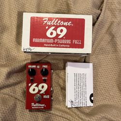 Fulltone '69 MkII Germanium Fuzz guitar effects pedal
