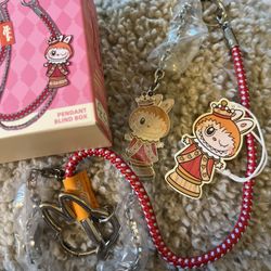 Labubu ‘Let’s Checkmate’ Pendants from PopMart