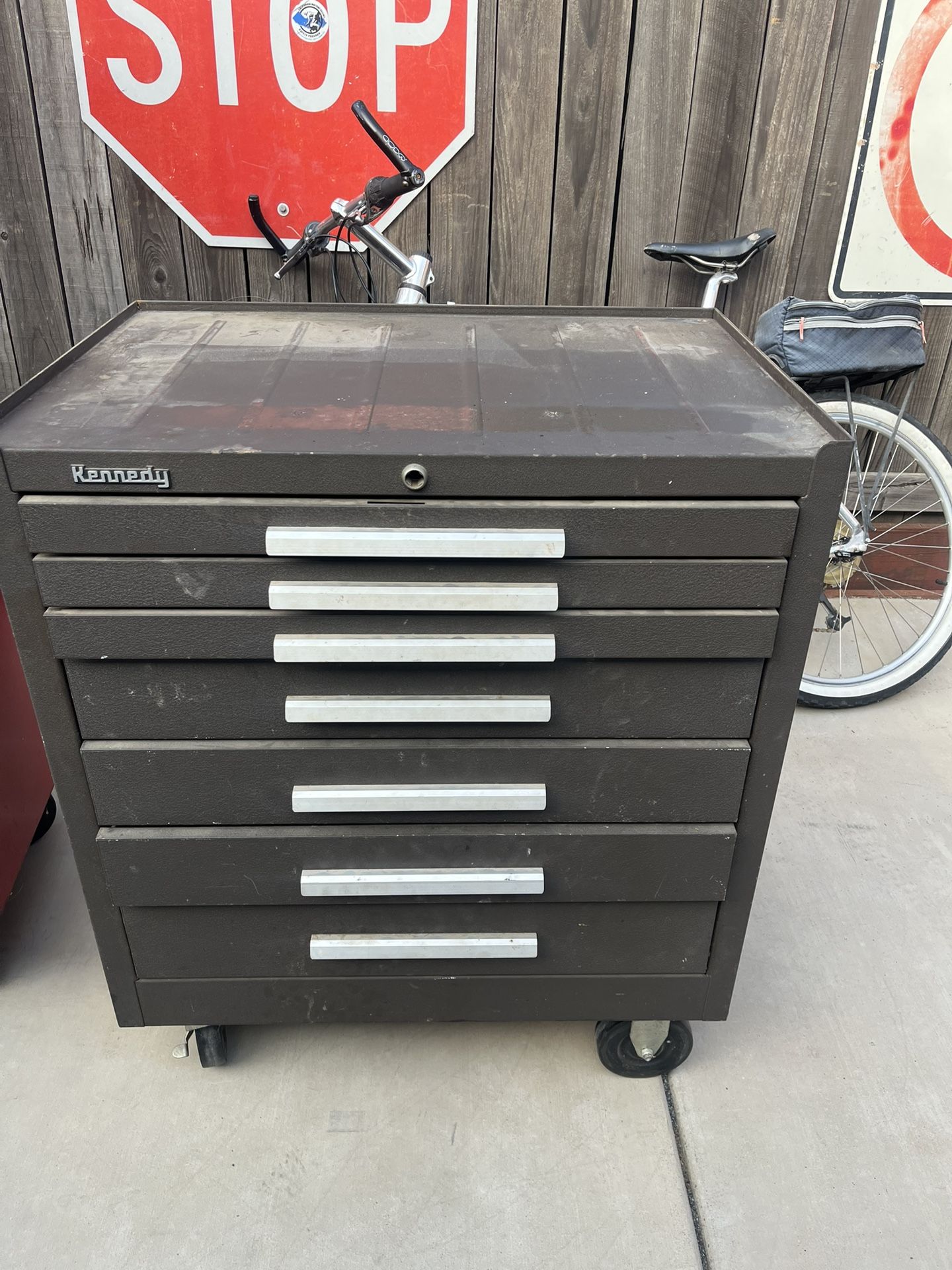 Kennedy rolling toolbox 7 drawers model 297-52
