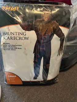 Spirit Haunting Scarecrow Adult Halloween Costume XL