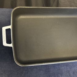 Lava Signature Enameled Cast-Iron - 5-1/4 quart - 10 x 16 inch Roasting - Baking Pan