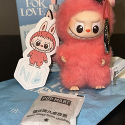 **AUTHENTIC** POP MART LABUBU Pin For Love Letter “Q”