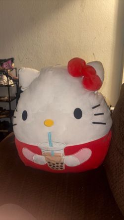 Extra Large Hello Kitty with Boba Tea Squishmallow 20 inch
