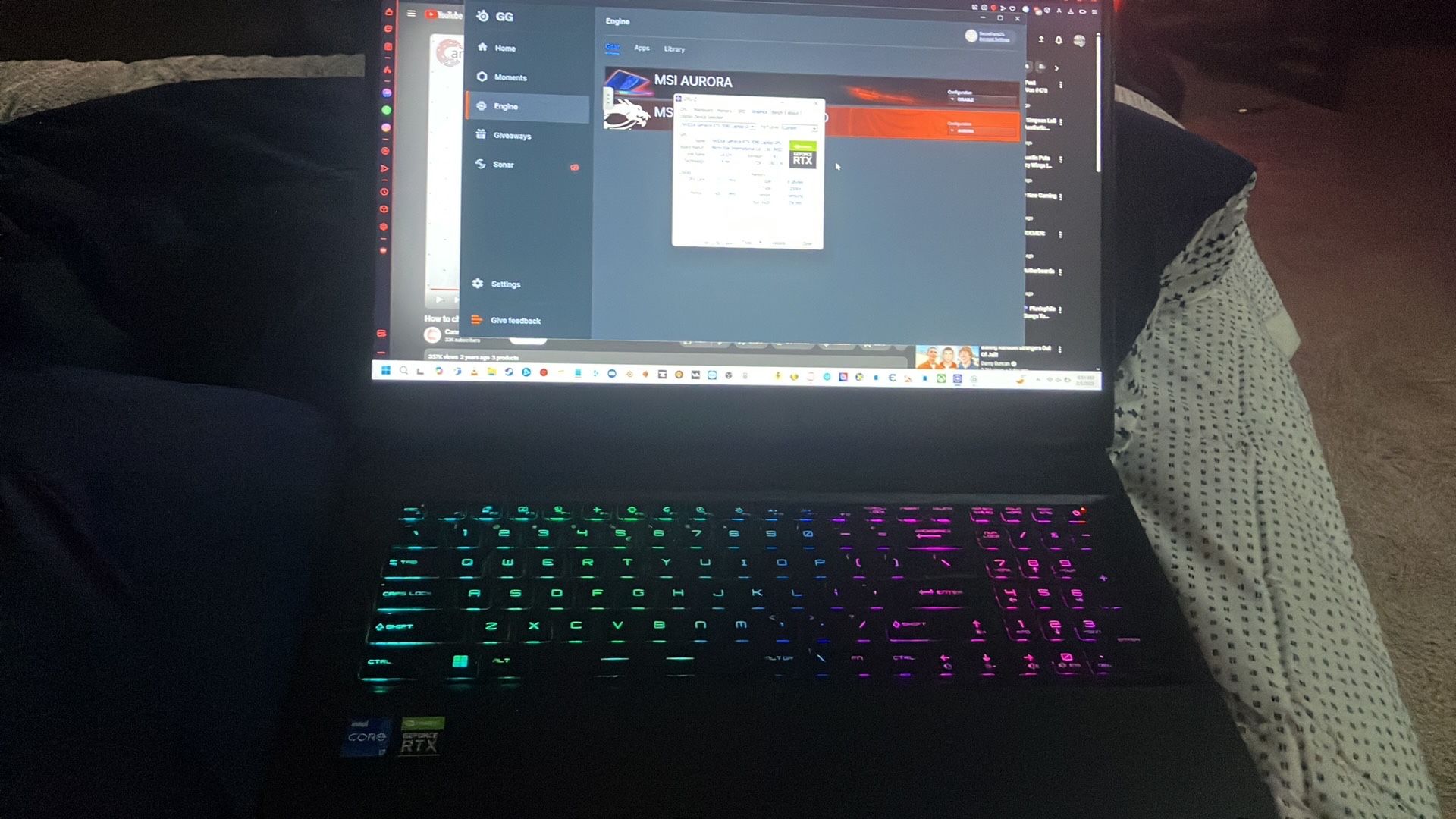 MSI GE76 Raider 3080 I7 Gaming Laptop