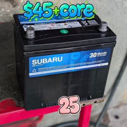 Car Battery Group Size 25