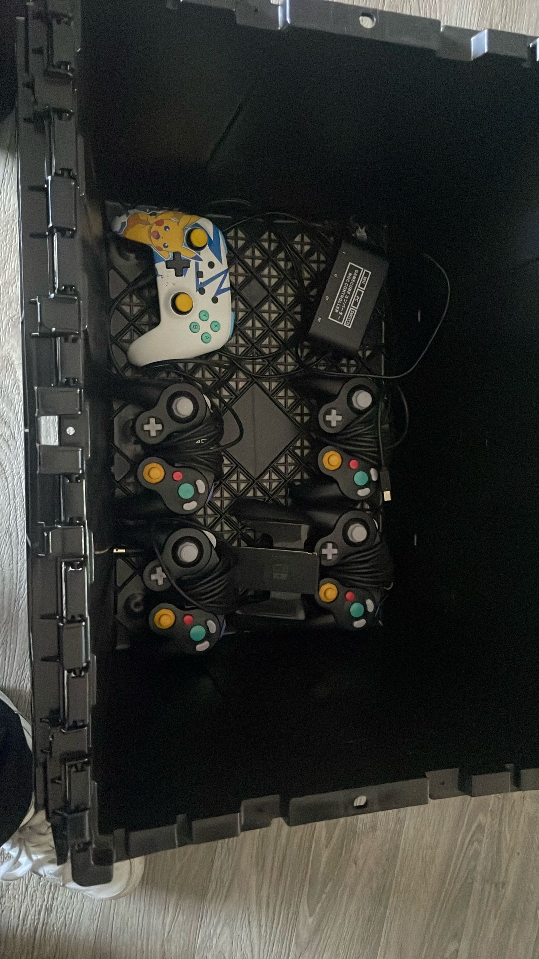Nintendo Switch Controllers And Adapter