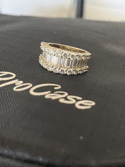 14k Gold VVS DIAMOND RING 
