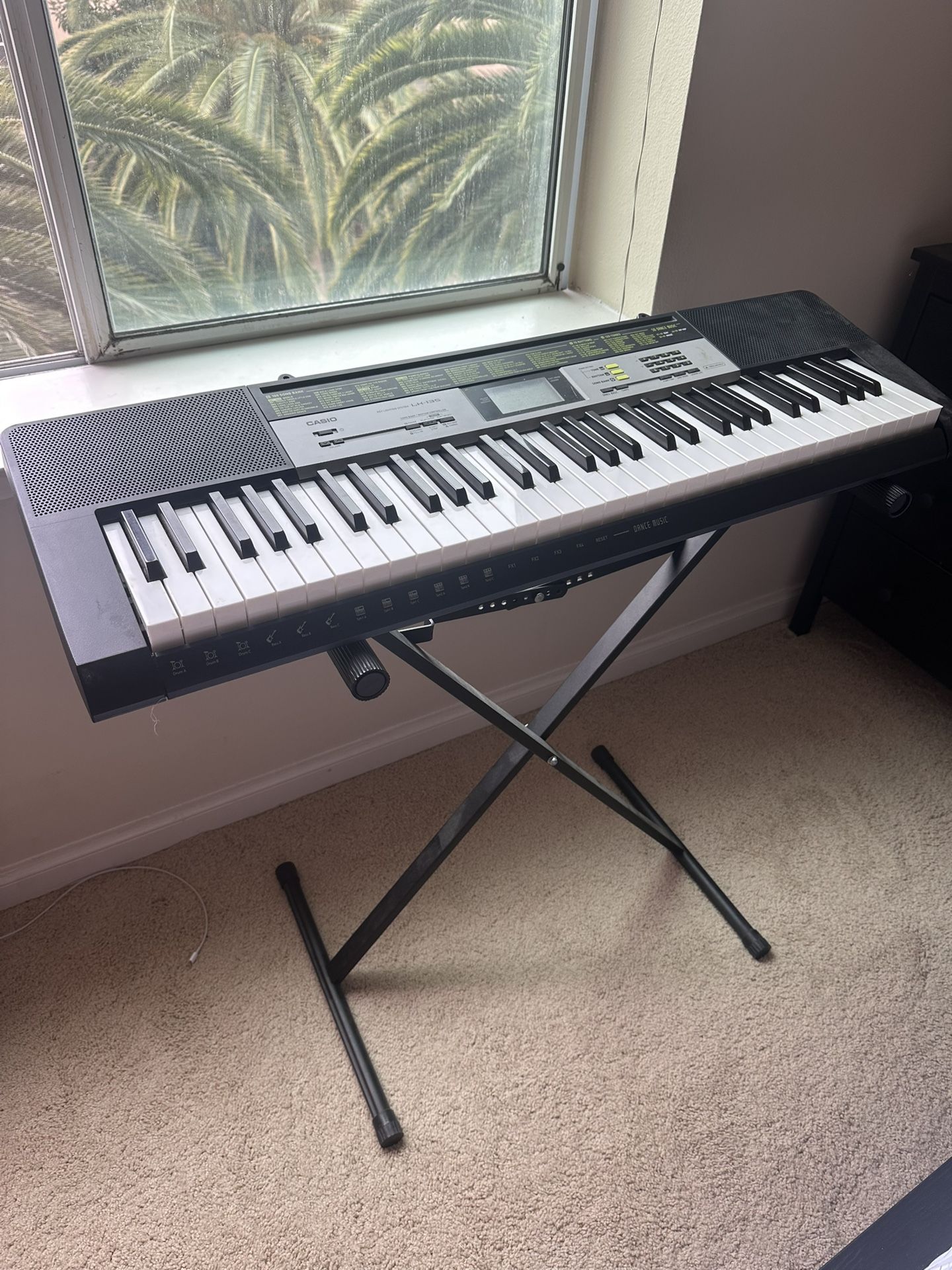 Casio Keyboard with Stand