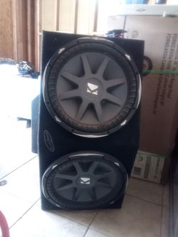 dual car subwoofer system