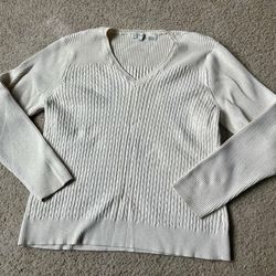 Women’s Cream Sweater Top
