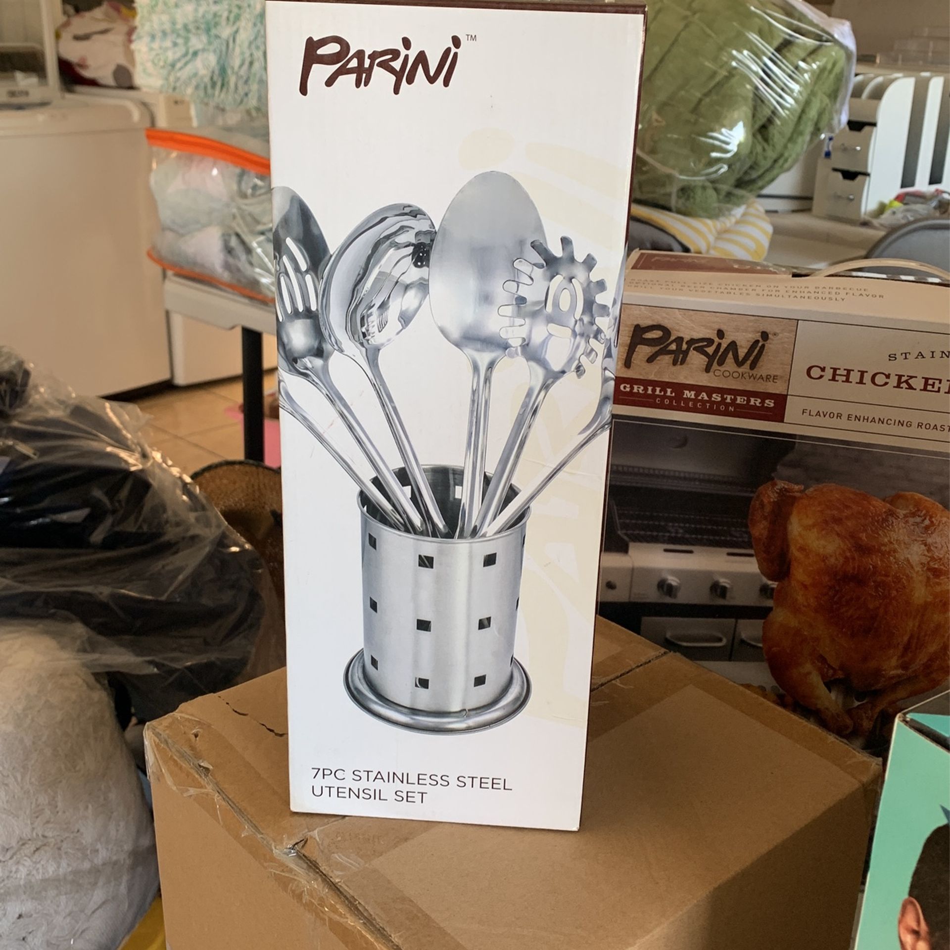 7 Pc Stainless Steel Utensils Set