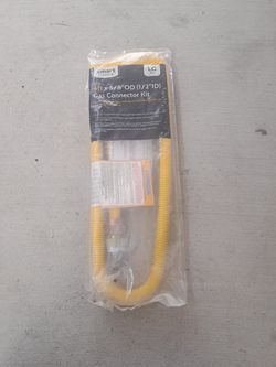 Gas conector kit by $10.00