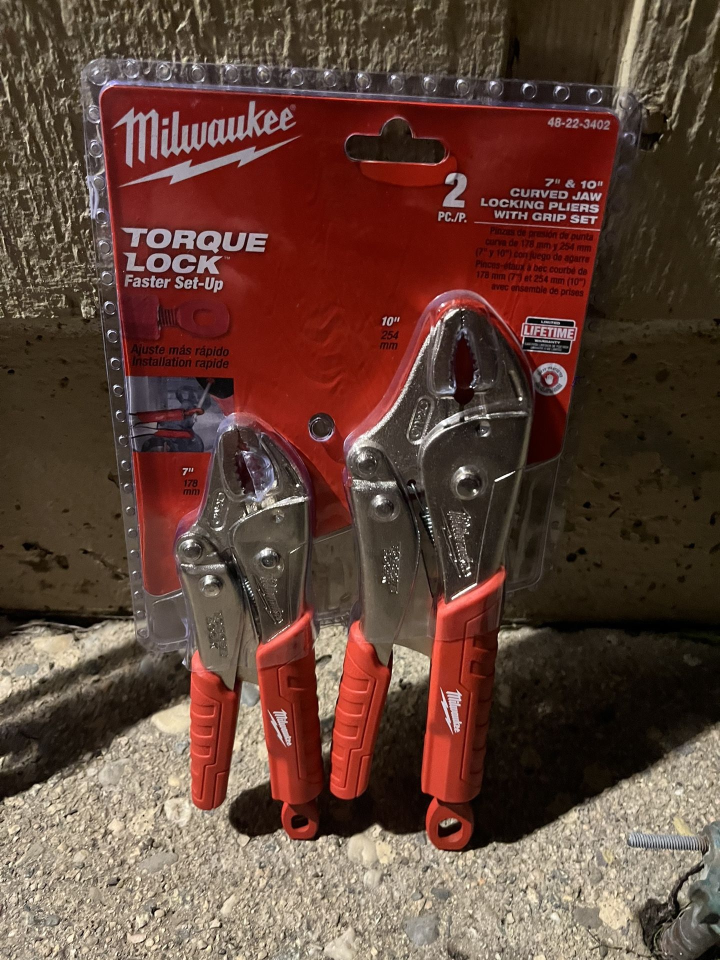 Milwaukee Set Of Two Vice Grips