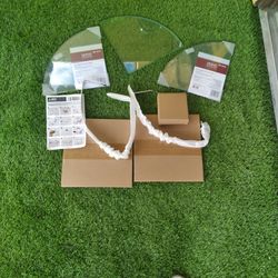 5 Glass Corner  Shelf  All Sets Including 