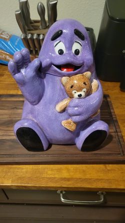 Grimace Cookie Jar