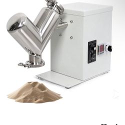 2L V-Type Lab Powder Mixer, 304 Stainless Steel Powder Blender