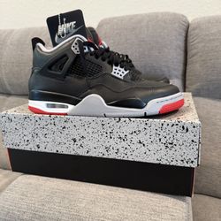 Nike Air Jordan 4 Retro Bred Reimagined