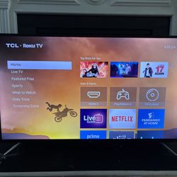 Selling My “55” TCL Roku Smart Tv