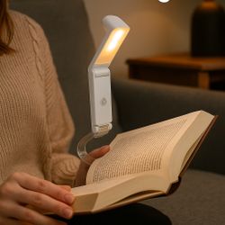GlowNest - Rechargeable Book Reading Light (check description to get to link) !!!
