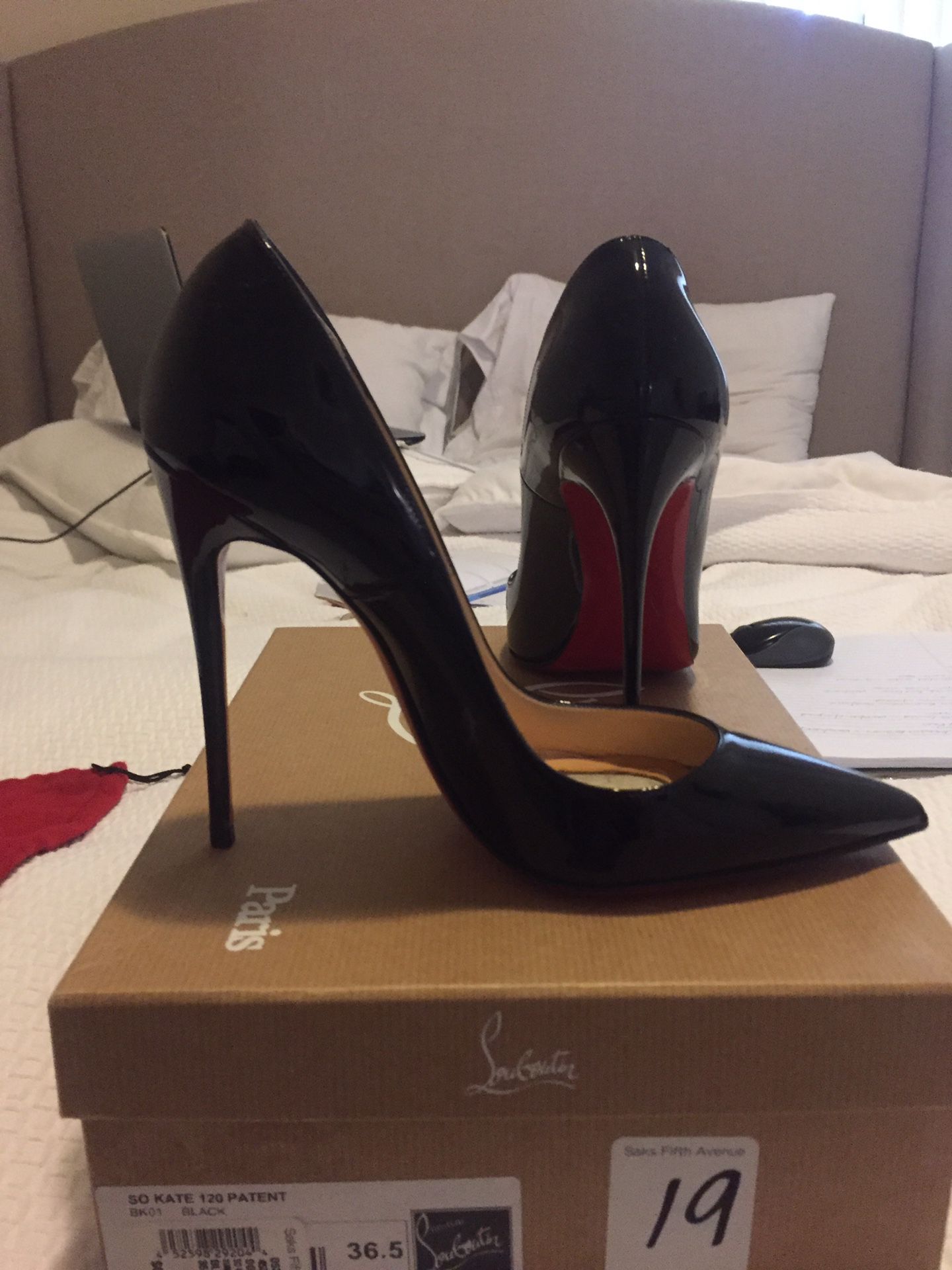 Christian Louboutin So Kate heels size 6.5