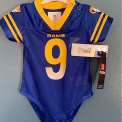 LOS ANGELES RAMS MATTHEW STAFFORD BABY JERSEY NEWBORN 