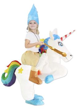 NEW blow up unicorn kids costume for Halloween