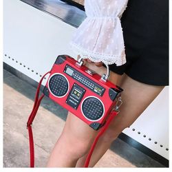 Boom Box Cross Bodybag Purse