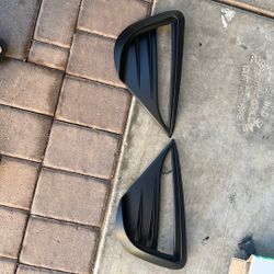 Tesla Model 3 Fog Lights Cover Trim Matte