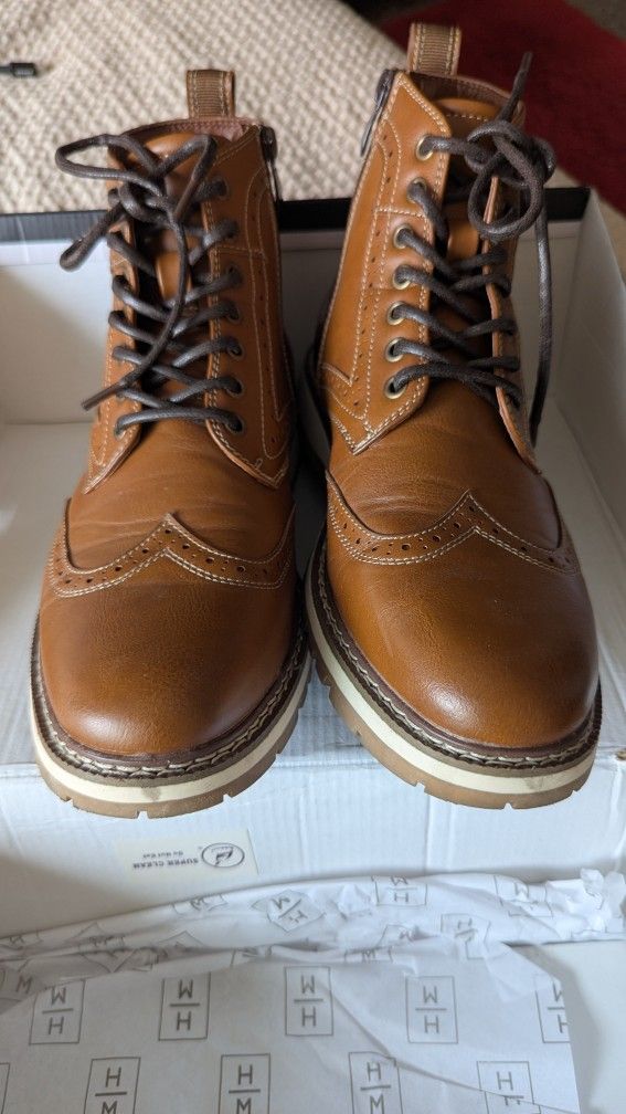 Harrison Myles Wingtip Boots