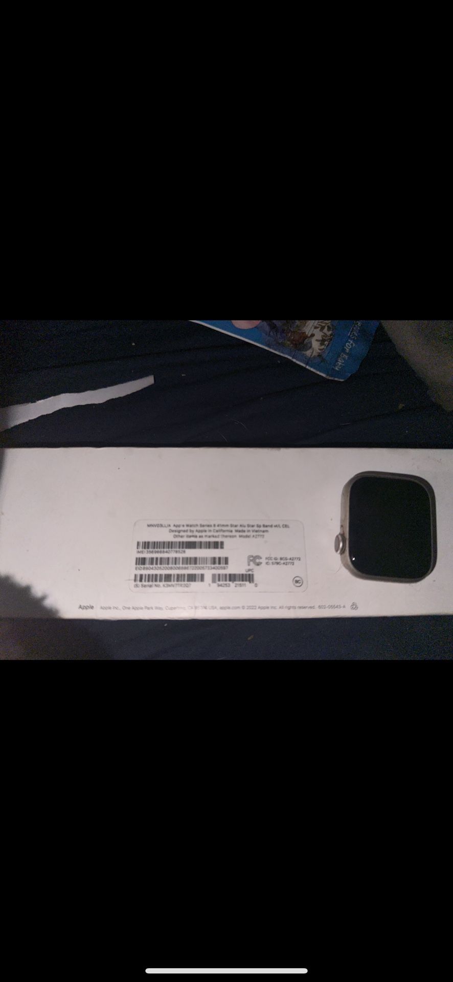 Apple Watch 8 Series 41mm Star Alu (Wi-Fi & Cellular)