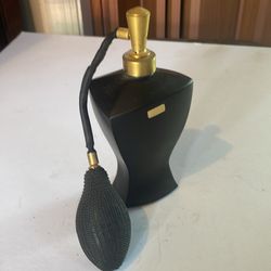 Glass perfume bottle with atomizer made in Austria