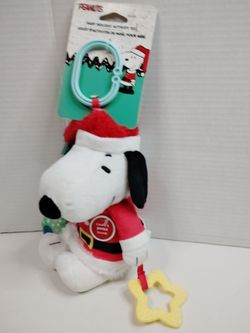 Peanuts Snoopy Santa Baby Activity Toy