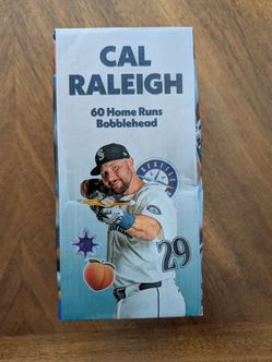 Cal Raleigh 60 Home Runs Bobblehead