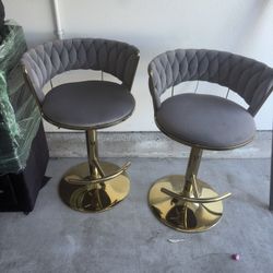 Velvet Bar Stools