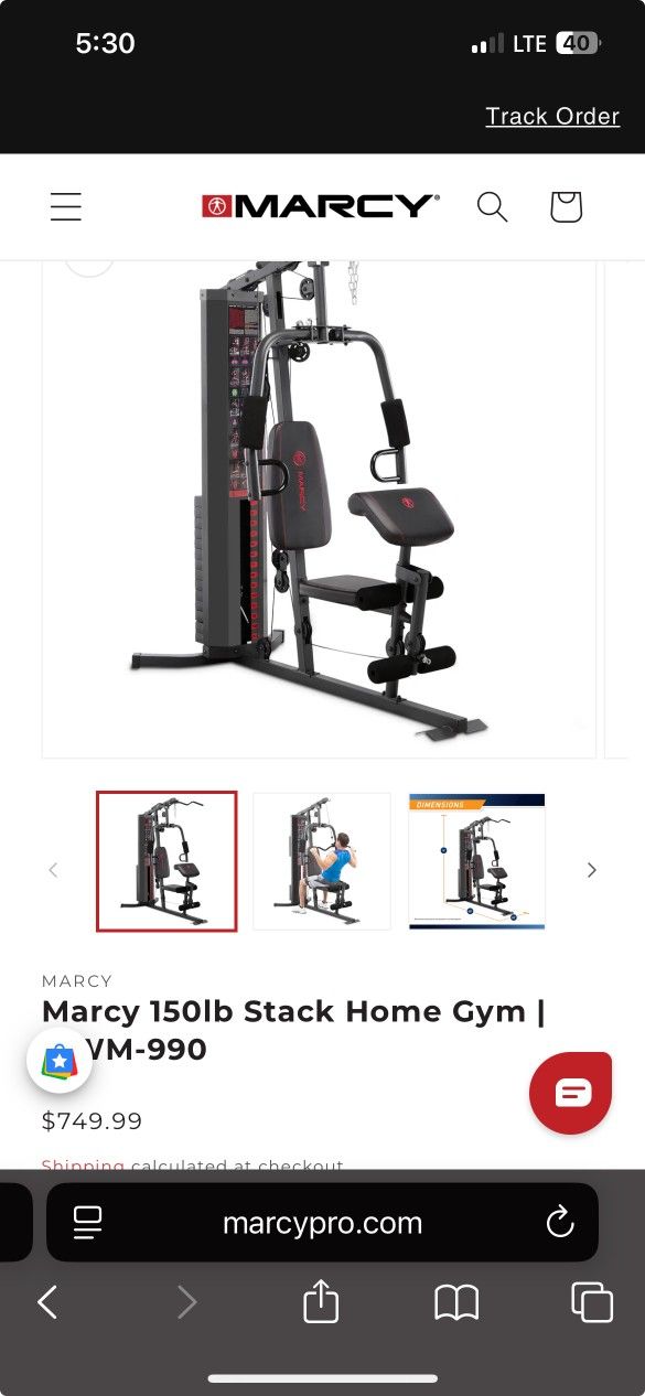 LIKE NEW HOME GYM