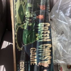 1965 Green Ghost Board Game Vintage 