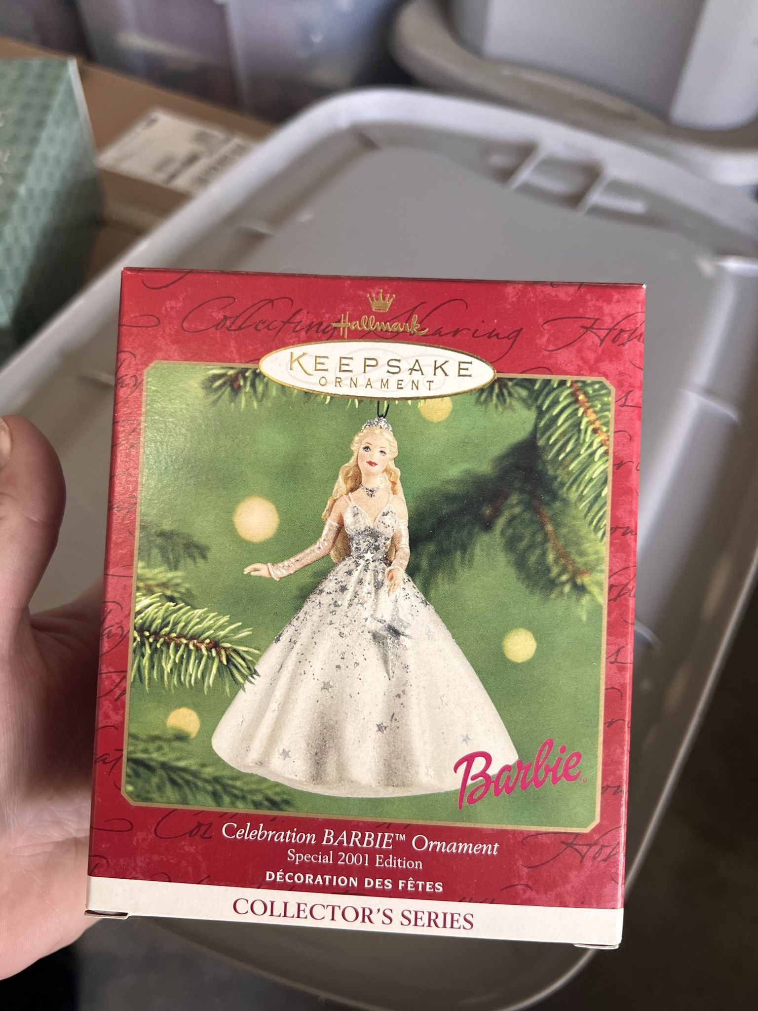 Barbie Celebration Ornament 2001