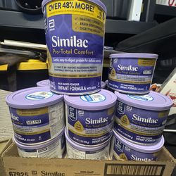 Similac pro total comfort 7oz cans sell or tarde for Enfamil or Similac 12oz cans
