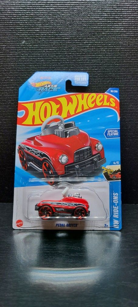 Pedal Driver Hotwheels TH