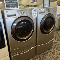 Kenmore Front Load Washer And Dryer Set - We Deliver 