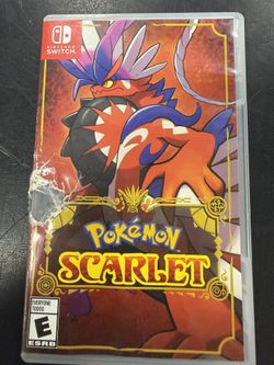 Nintendo Switch Pokémon Scarlet