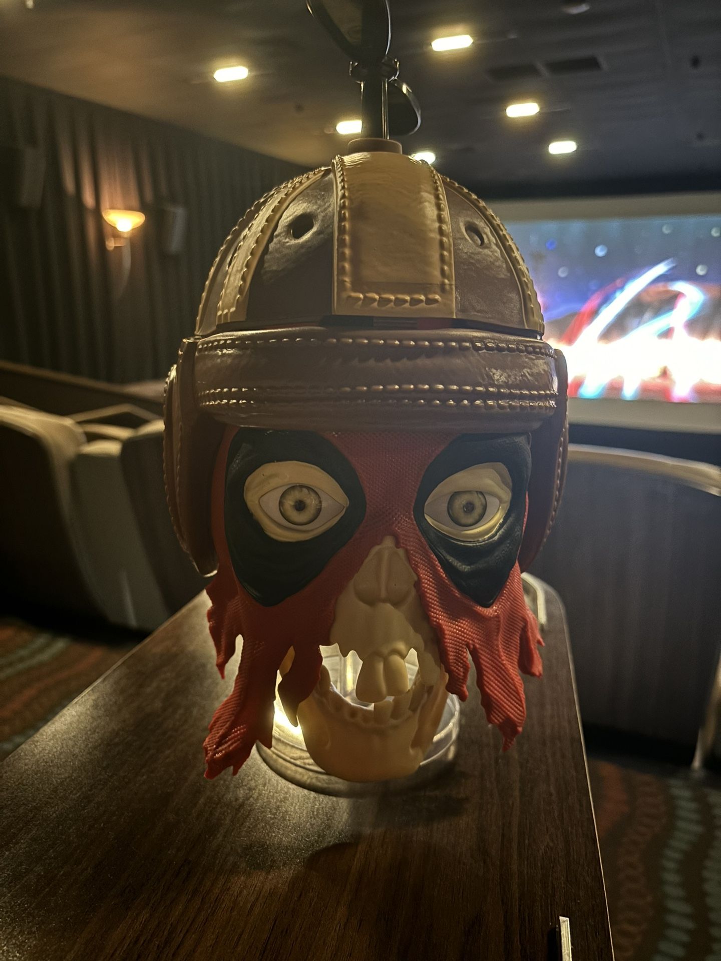 Limited Edition Rare Deadpool Popcorn Bucket Head