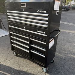2 PCs Tool Box Husky Black W 42” 