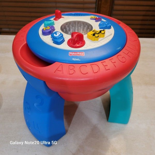 Vintage Fisher-Price Intelli-Table with Microsoft Smart Technology