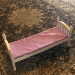 White Doll Bed