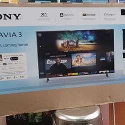 55" Screen Led Smart 4k Ultra HDTV By Sony Bravia Latest Model.  1 Year Warranty