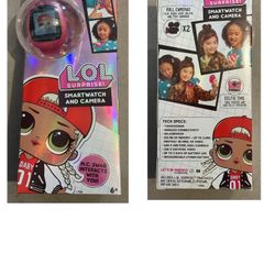 New LOL Surprise Smartwatch And Camera 