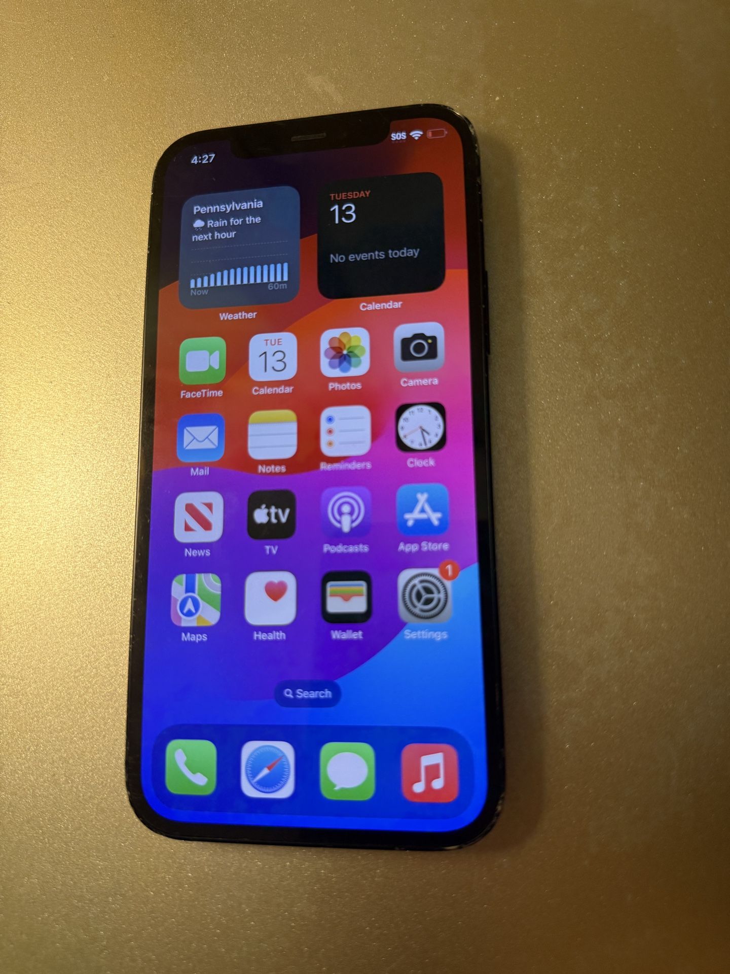 iPhone 12 T-Mobile Locked 128GB
