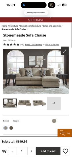 NEW ASHLEY FURNITURE QUEEN SOFA SLEEPER!!! Can deliver